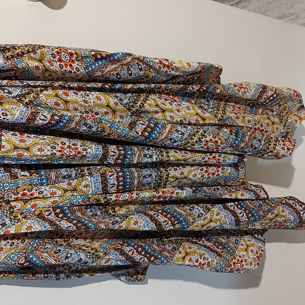 Ladies Shore Drive Plus Size Patchwork Dress - Picture 5 of 10
